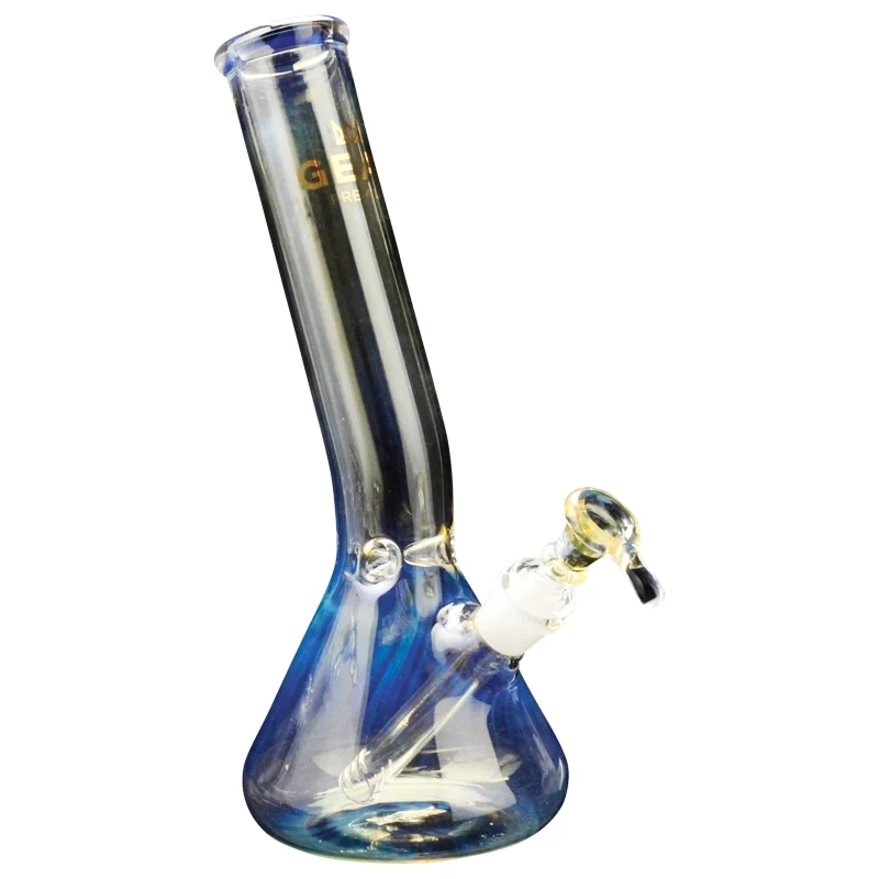 GEAR Premium Water Pipes Colored Laid Back 12" Tall Bong By GEAR