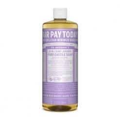 Lavender Dr. Bronner's 18-in-One Liquid Soap