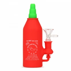 LIT Water Pipes Silicone Chili Sauce Bottle Water Pipe
