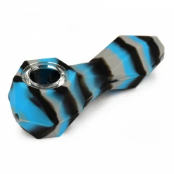 LIT Pipes Faceted Silicone Hand Pipe