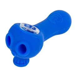LIT Silicone Skull Hand Pipe
