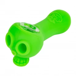 LIT Silicone Skull Hand Pipe