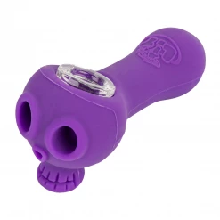 LIT Silicone Skull Hand Pipe