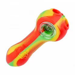 LIT Silicone Skull Hand Pipe