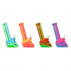 Skull Base Bong By LIT Silicone