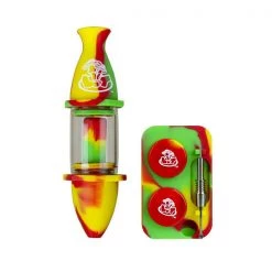 LIT Silicone Concentrate Collector With Accesories Pipes