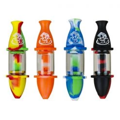 LIT Silicone Concentrate Collector With Accesories Pipes