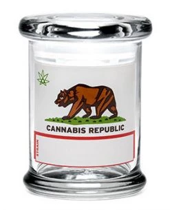 420 Science Medium Pop-Top 420 Jar - Available In A Variety Of Styles