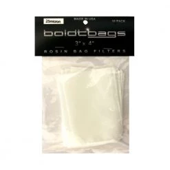 Pack Of 10 - Boldtbags Medium Rosin Bag Filter