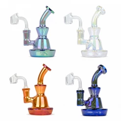 Red Eye Tek Dabbing Metallic Terminator Finish Concentrate Rig With Direct Inject Perc