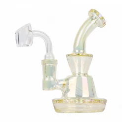 Red Eye Tek Dabbing Metallic Terminator Finish Concentrate Rig With Direct Inject Perc