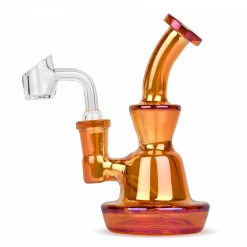 Red Eye Tek Dabbing Metallic Terminator Finish Concentrate Rig With Direct Inject Perc