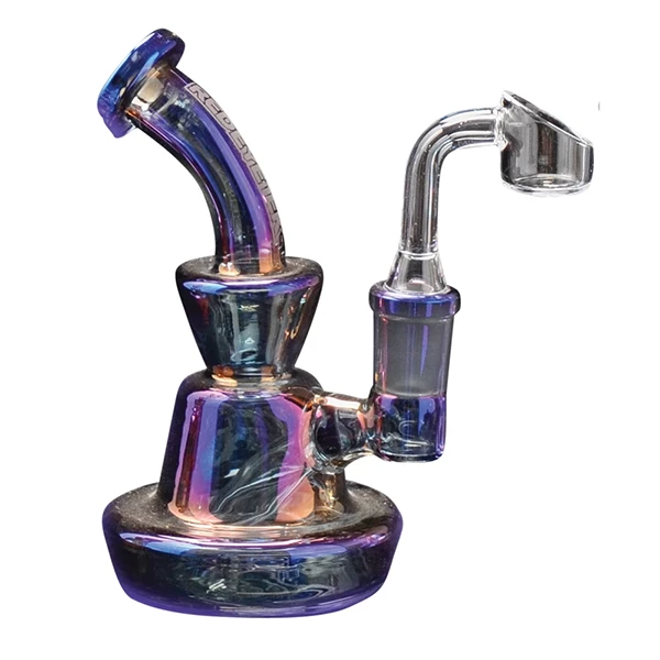 Red Eye Tek Dabbing Metallic Terminator Finish Concentrate Rig With Direct Inject Perc