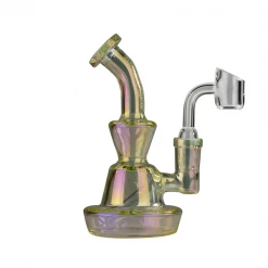 Red Eye Tek Dabbing Metallic Terminator Finish Concentrate Rig With Direct Inject Perc