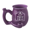 Cannabis Culture Headquarters Coffee Mug Pipe - Sip Puff Pass