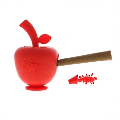 Apple Bubbler By NoGoo Water Pipes