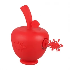 Apple Bubbler By NoGoo Water Pipes