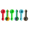 NoGoo Silicone Spoon Handpipe With Glass Bowl
