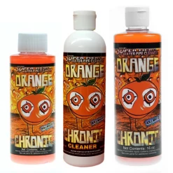 Smoking Accessories Orange Chronic Glass Bong & Pipe Cleaner