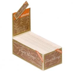 Pure Hemp Unbleached Rolling Papers - Single Wide