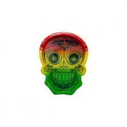 Cannabis Culture Headquarters Smoking Accessories Rasta Colored Day Of The Dead Ashtray