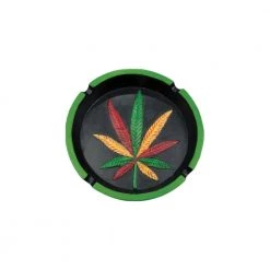 Cannabis Culture Headquarters Smoking Accessories Rasta Hemp Leaf Ashtray