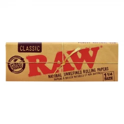 RAW Natural Unrefined Rolling Papers - 1¼ Size