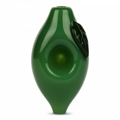 Red Eye Glass Lime Hand Pipe