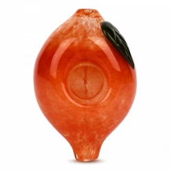 Red Eye Glass Pipes Peach Hand Pipe