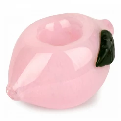 Red Eye Glass Pipes Peach Hand Pipe
