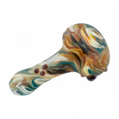 Red Eye Glass Stormy Hand Pipe Pipes