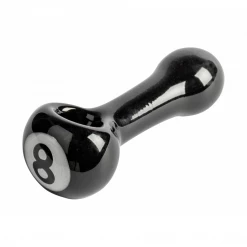 Red Eye Glass Pipes 8 Ball Hand Pipe