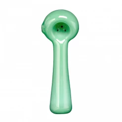 Pipes Red Eye Glass Solid Color Spoon Pipe With Built In Ash Catcher & Screen 19 Pipes Red Eye Glass Solid Color Spoon Pipe With Built In Ash Catcher & Screen