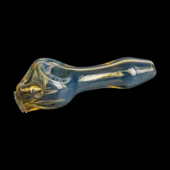 Red Eye Glass Skull Hand Pipe