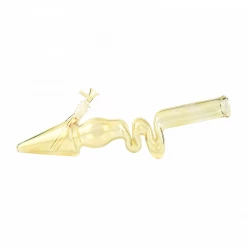 Red Eye Glass 17" Long Glass-On-Glass Lay Down Bazooka Tube