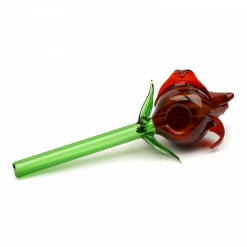 Rosey Pipe By Red Eye Glass Pipes