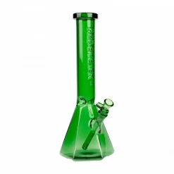 Red Eye Tek Hextatic 15" Tube With Pyramid Base Water Pipes