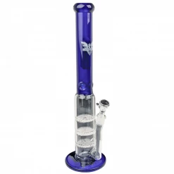 Red Eye Tek 20" Tall Oil Can Bong With 3 Honeycomb Diffusers & Ice Pinch
