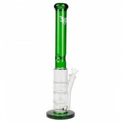 Red Eye Tek 20" Tall Oil Can Bong With 3 Honeycomb Diffusers & Ice Pinch