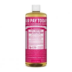 Health & Body Rose Dr. Bronner's 18-in-One Liquid Soap