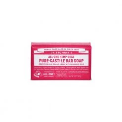 Rose Dr. Bronner's Pure-Castile Bar Soap Health & Body