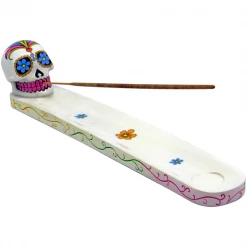 Cannabis Culture Headquarters Sugar Skull Incense Holder Smoking Accessories