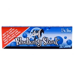 Skunk Brand Flavored Rolling Papers - Blueberry Skunk