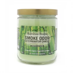 Smoke Odor Exterminator Candle - Bamboo Breeze