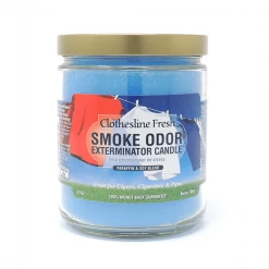 Smoking Accessories Smoke Odor Exterminator Candle - Clothesline Fresh