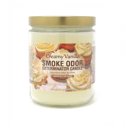 Smoke Odor Exterminator Candle - Creamy Vanilla Smoking Accessories