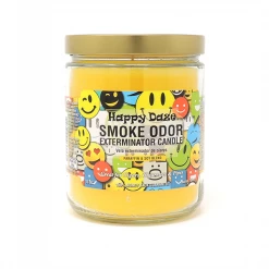 Smoking Accessories Smoke Odor Exterminator Candle - Happy Daze