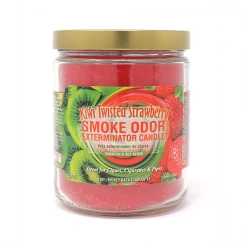Smoking Accessories Smoke Odor Exterminator Candle - Kiwi Twisted Strawberry