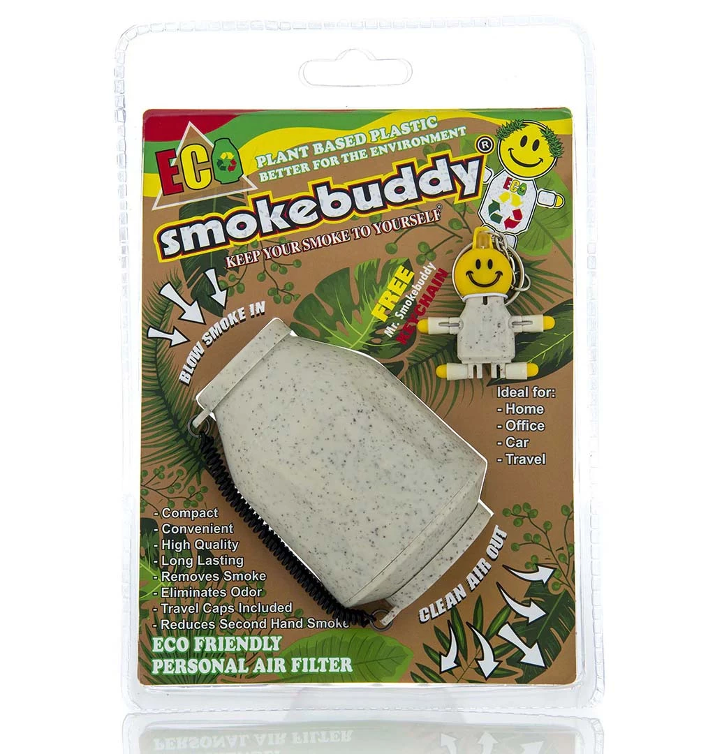 ECO Smokebuddy Original Personal Air Filter In White 2 ECO Smokebuddy Original Personal Air Filter In White