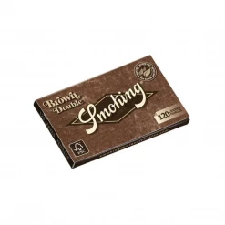 Smoking Brown Rolling Papers - Single Wide Double Window